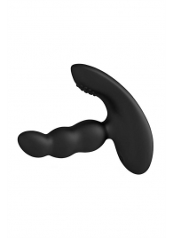 Черный силиконовый стимулятор простаты Levett Nitoc с пультом ДУ - Levett - в Коврове купить с доставкой