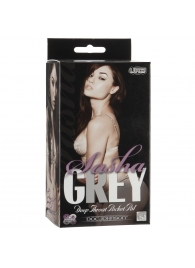 Мастурбатор-ротик с язычком SASHA GREY - Doc Johnson - в Коврове купить с доставкой