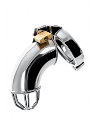 Серебристый мужской пояс верности TOYFA Metal - ToyFa - купить с доставкой в Коврове