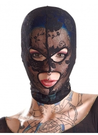 Кружевная маска-балаклава с отверстиями для глаз и рта - Orion - купить с доставкой в Коврове