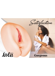 Мастурбатор с 2 тоннелями Satisfaction Gorgeous - Lola Games - в Коврове купить с доставкой