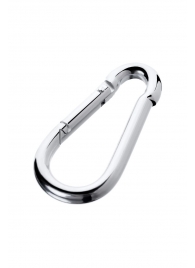 Серебристый карабин TOYFA Metal - ToyFa - купить с доставкой в Коврове