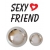 Серебристые вагинальные шарики Sexy Friend без шнурка - Bior toys