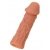 Телесная реалистичная насадка KOKOS Extreme Sleeve 05 с дополнительной стимуляцией - 12,7 см. - KOKOS - в Коврове купить с доставкой
