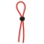 Красное эрекционное лассо с одной бусиной-утяжкой STRETCHY THIN LASSO - Dream Toys - в Коврове купить с доставкой