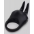 Черное эрекционное виброкольцо Sensation Rechargeable Vibrating Rabbit Love Ring - Fifty Shades of Grey - в Коврове купить с доставкой