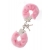 Металлические наручники с розовой меховой опушкой METAL HANDCUFF WITH PLUSH PINK - Dream Toys - купить с доставкой в Коврове