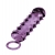 Закрытая фиолетовая насадка с пупырышками SAMURAI PENIS SLEEVE PURPLE - 14,5 см. - NMC - в Коврове купить с доставкой