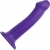 Фиолетовый фаллоимитатор-насадка Strap-On-Me Dildo Dual Density size L - 19 см. - Strap-on-me - купить с доставкой в Коврове