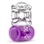 Фиолетовое эрекционное виброкольцо One Night Stand Vibrating C-Ring - Blush Novelties - в Коврове купить с доставкой