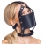 Черный намордник с кляпом-шаром Head Harness With A Gag - Orion - купить с доставкой в Коврове