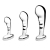 Набор из 3 стальных стимуляторов простаты Stainless Steel P-spot Training Set - b-Vibe - в Коврове купить с доставкой