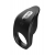 Черное эрекционное виброкольцо Vibro Lust Ring - MALESATION - в Коврове купить с доставкой