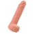 Телесная удлиняющая фаллическая насадка - 16 см. - ToyFa - в Коврове купить с доставкой