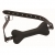 Черный кляп в форме косточки Hound Adjustable Dog Bone Gag - XR Brands - купить с доставкой в Коврове