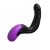 Черно-фиолетовый вибромассажёр простаты Hyper-Pulse P-Spot Massager - Pipedream - в Коврове купить с доставкой