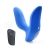 Синий вибромассажер простаты 3,5’’ Remote Control Curve P-spot Massager - 12 см. - Erokay - в Коврове купить с доставкой