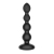 Черная анальная виброёлочка Nexus Tornado Beaded Probe Large с функцией вращения - Nexus Range