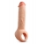 Телесная насадка-удлинитель Thrive 8.75 Inch Realistic Penis Extender Sleeve - 22,2 см. - Blush Novelties - в Коврове купить с доставкой