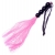 Розовая силиконовая плеть - 35,5 см. - Boys of Toys - купить с доставкой в Коврове