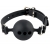 Силиконовый кляп-шар с отверстиями для дыхания Silicone Breathable Ball Gag Small - Pipedream - купить с доставкой в Коврове