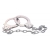 Наручники из металла с длинной цепочкой CHROME HANDCUFFS METAL HANDCUFFS W. KEY - NMC - купить с доставкой в Коврове
