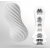 Мастурбатор FLEX Silky White с мягким рельефом - Tenga - в Коврове купить с доставкой