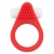Красное эрекционное кольцо LIT-UP SILICONE STIMU RING 1 RED - Dream Toys - в Коврове купить с доставкой