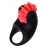 Чёрно-красное эрекционное виброкольцо Erotist - Erotist Adult Toys - в Коврове купить с доставкой