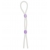 Прозрачное эрекционное кольцо-лассо SILICONE LASSO COCK RING DUAL BEADS - NMC - в Коврове купить с доставкой