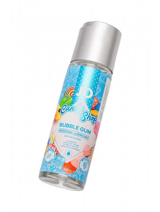 Смазка на водной основе Candy Shop Bubblegum с ароматом жвачки - 60 мл. - System JO - купить с доставкой в Коврове