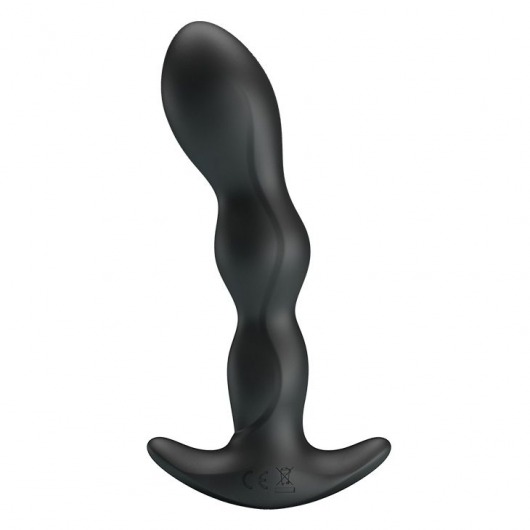 Черный анальный стимулятор простаты с вибрацией Special Anal Massager - 14,5 см. - Baile - в Коврове купить с доставкой