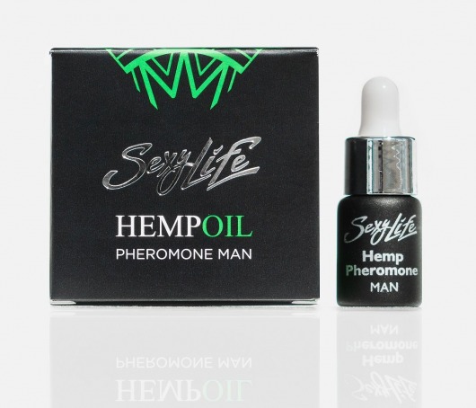 Мужские духи с феромонами Sexy Life HEMPOIL man - 5 мл. -  - Магазин феромонов в Коврове