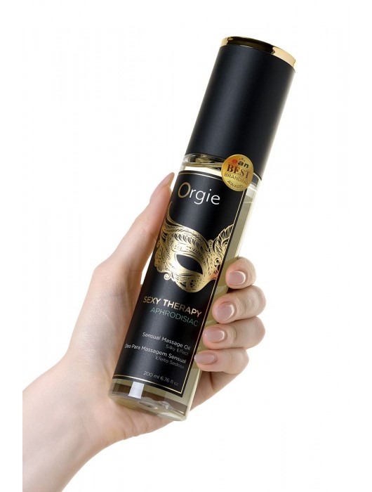 Минеральное массажное масло Orgie Sexy Therapy Afrodisiac - 200 мл. - ORGIE - купить с доставкой в Коврове