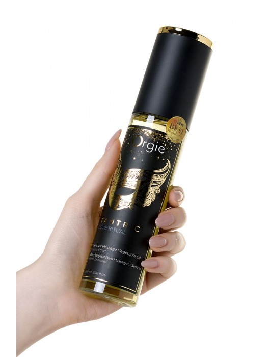 Растительное массажное масло Orgie Tantric Love Ritual - 200 мл. - ORGIE - купить с доставкой в Коврове