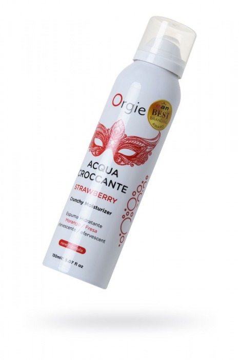 Шипучая увлажняющая пена для чувственного массажа Orgie Acqua Croccante - 150 мл. - ORGIE - купить с доставкой в Коврове