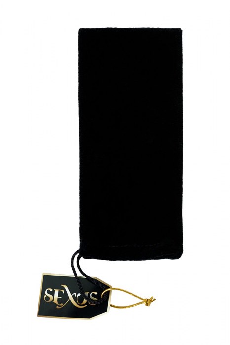 Коническая стеклянная анальная втулка Sexus Glass - 16 см. - Sexus