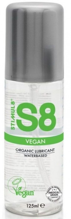 Веганский лубрикант на водной основе S8 Vegan Lube - 125 мл. - Stimul8 - купить с доставкой в Коврове