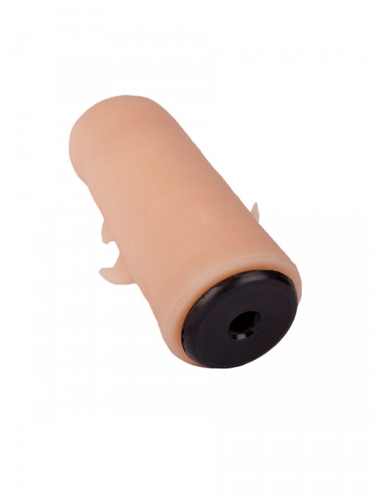 Черный пояс-трусики с двумя насадками  Экзотик-Sara  - 16,5 и 11 см. - LOVETOY (А-Полимер) - купить с доставкой в Коврове