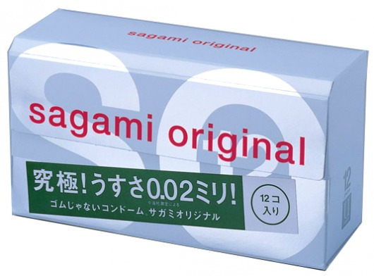 Ультратонкие презервативы Sagami Original - 12 шт. - Sagami - купить с доставкой в Коврове