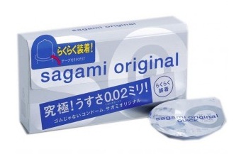 Ультратонкие презервативы Sagami Original QUICK - 6 шт. - Sagami - купить с доставкой в Коврове