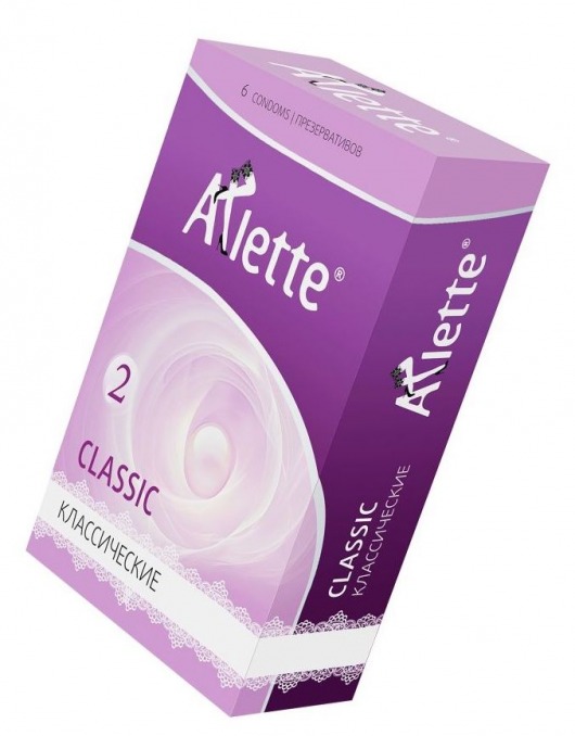 Классические презервативы Arlette Classic - 6 шт. - Arlette - купить с доставкой в Коврове