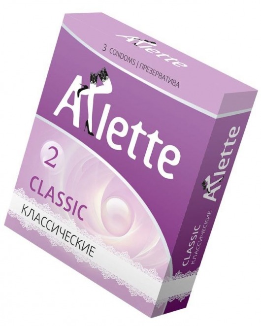 Классические презервативы Arlette Classic - 3 шт. - Arlette - купить с доставкой в Коврове