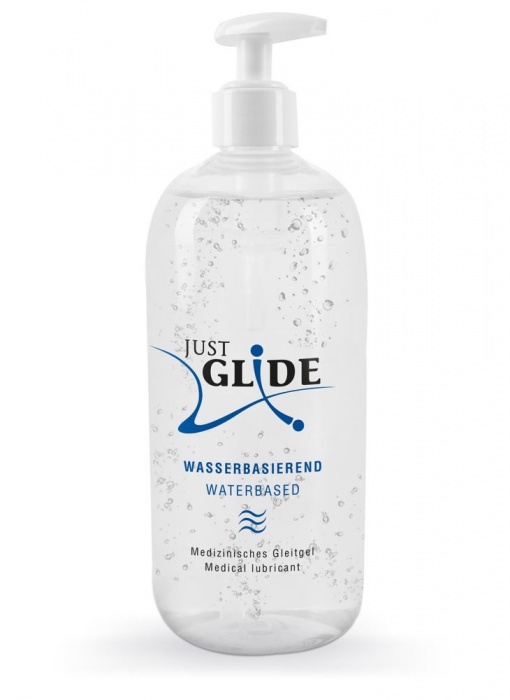 Гель-смазка на водной основе Just Glide с дозатором - 500 мл. - Orion - купить с доставкой в Коврове
