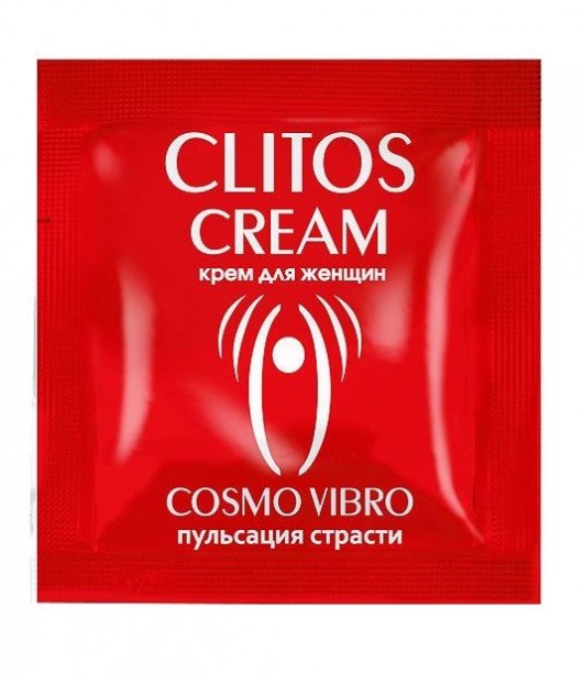 Пробник возбуждающего крема для женщин Clitos Cream - 1,5 гр. - Биоритм - купить с доставкой в Коврове