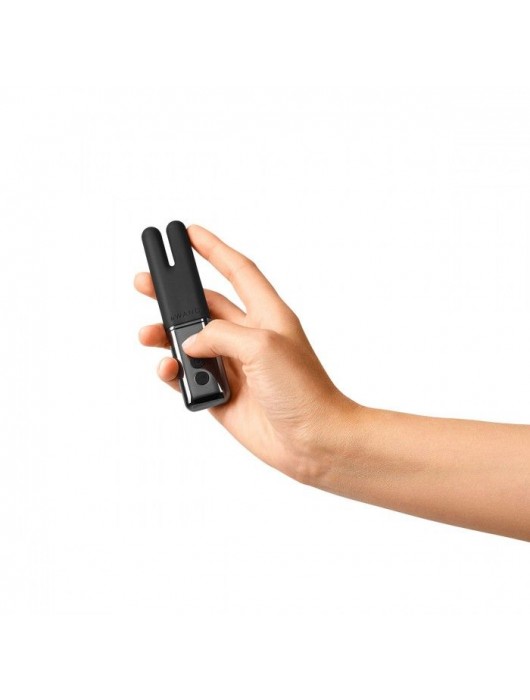 Чёрный двухмоторный мини-вибратор Le Wand Deux - Le Wand