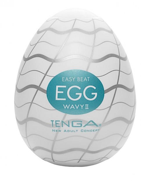 Мастурбатор-яйцо EGG Wavy II - Tenga - в Коврове купить с доставкой