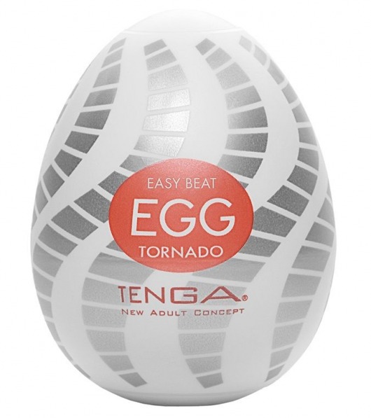 Мастурбатор-яйцо EGG Tornado - Tenga - в Коврове купить с доставкой