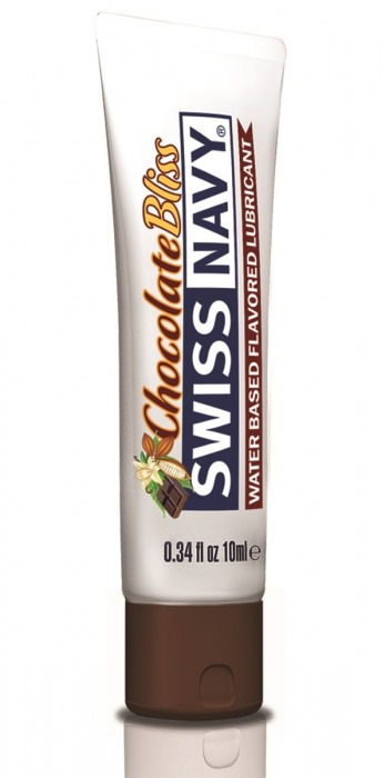 Лубрикант с ароматом шоколада Swiss Navy Chocolate Bliss Lube - 10 мл. - Swiss navy - купить с доставкой в Коврове