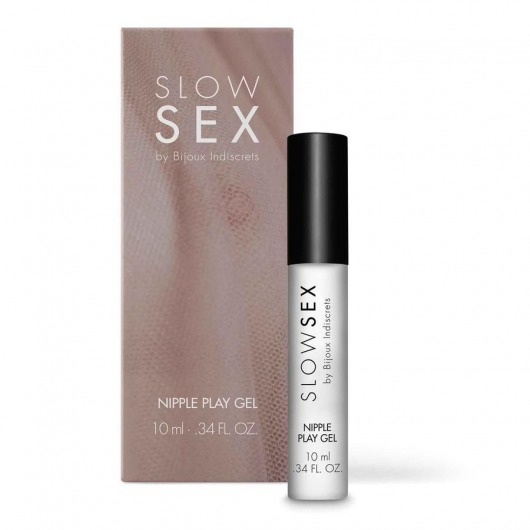 Возбуждающий гель для сосков Slow Sex Nipple Play Gel - 10 мл. - Bijoux Indiscrets - купить с доставкой в Коврове